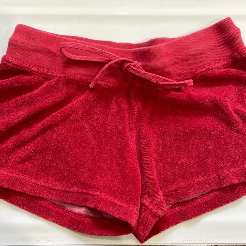 Red Hardtail shorts